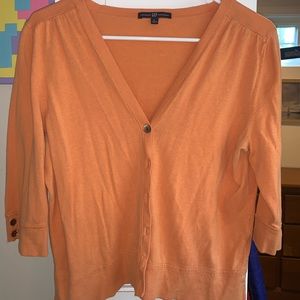 Gap Orange Button-down Shirt